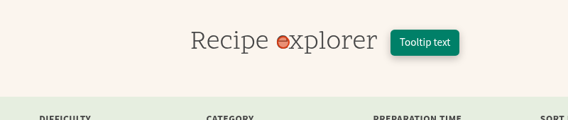 Tooltip